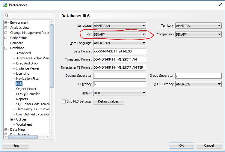 Типы данных oracle postgresql