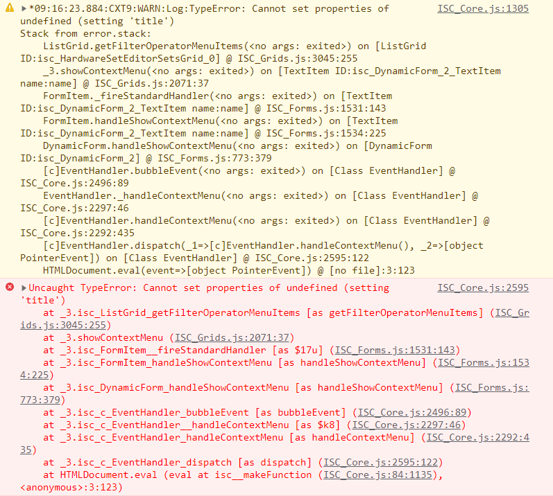 Click image for larger version

Name:	Console Error Log.png
Views:	227
Size:	128.6 KB
ID:	268083